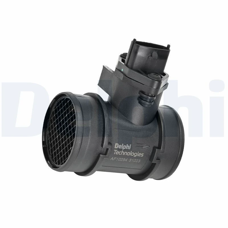 Image of DELPHI AF10284-12B1 Mass air flow sensor with housing Air Mass Sensor (3926)