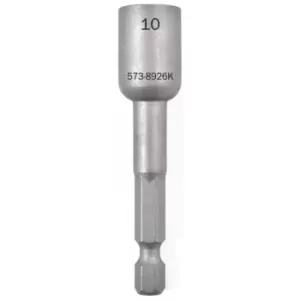 Image of 10mm x 65mm Hexagon Magnetic Nut Setter 1/4" DR