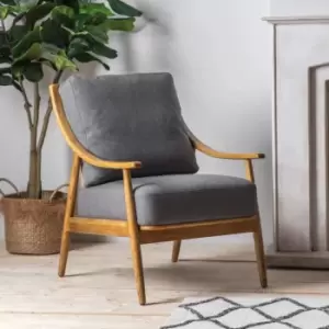 Image of Gallery Direct Reliant Dark Grey Occasional Chair
