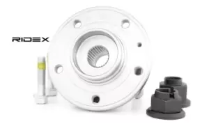 Image of RIDEX Wheel bearing kit VOLVO 654W0064 271781,271786,2717866 2717866WB,271786WB,274181,274378,9140092,9140092WB