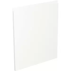Image of Kitchen Kit Flatpack J-Pull Appliance Door Super Gloss 715x596mm in White Mdf