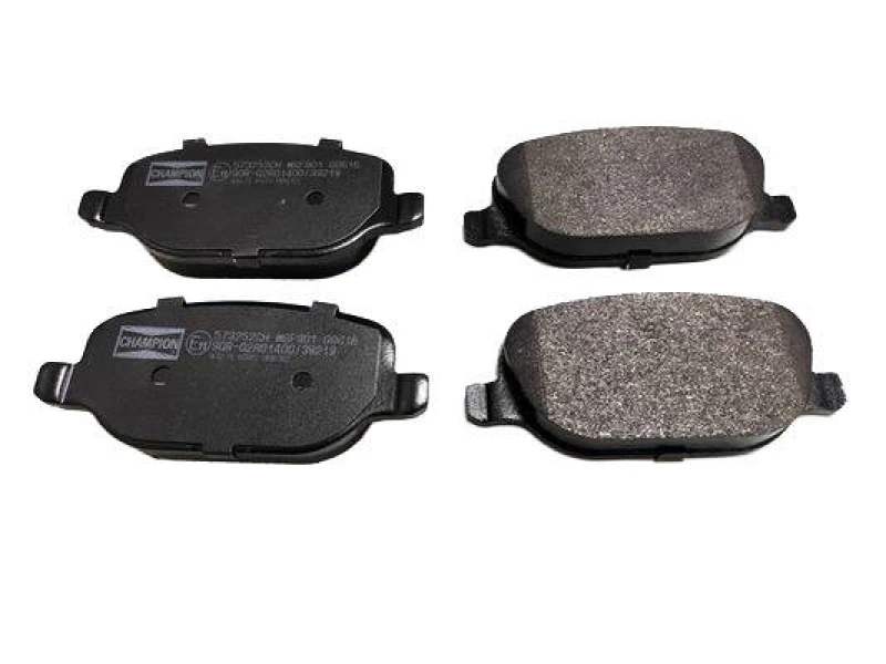 Image of CHAMPION 573252CH Brake pad set not prepared for wear warning indicator Brake Pad Set,disc brake (402)