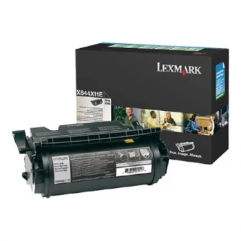 Lexmark X644X11E Black Laser Toner Ink Cartridge