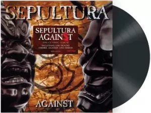 image of Sepultura Against LP multicolor