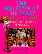 Image of skeleton at the feast the day of the dead in mexico