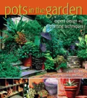 Image of pots in the garden expert design and planting