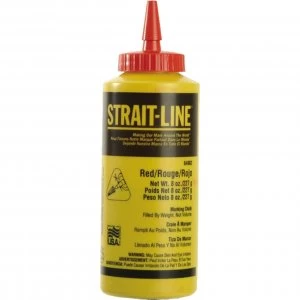 image of StraitLine Chalk Refill Permanent Red