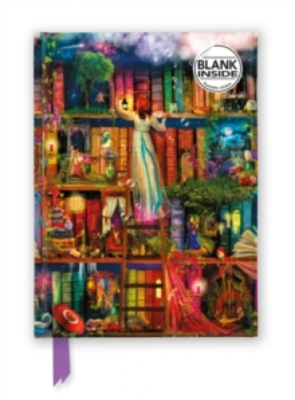 Image of Aimee Stewart: Treasure Hunt Bookshelves (Foiled Blank Journal) Notebook / blank book