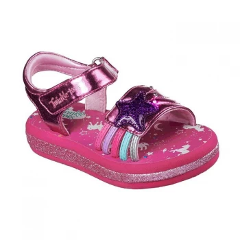 image of Skechers Twinkle Toes Sunnies Child Girls - Pink