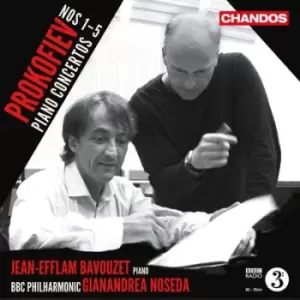 Image of Sergei Prokofiev - Prokofiev: Piano Concertos Nos. 1-5 CD Album - Used