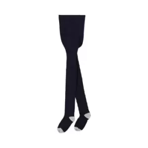 Image of Billieblush Girls Navy knitted tights - Blue