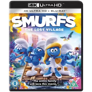 Image of Smurfs The Lost Village - 2017 4K Ultra HD Bluray Movie