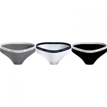 Image of Tommy Bodywear 3P BIKINI - Grey/Wht/Blk