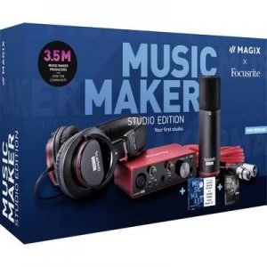 Image of Magix Music Maker Studio Edition Full version, 1 licence Windows Music