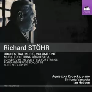 image of Richard Stohr Orchestral Music - Volume 1 by Richard Stohr CD Album