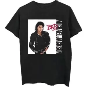 Michael Jackson - Bad Unisex Small T-Shirt - Black