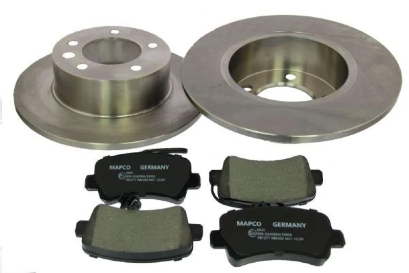 Image of Brake discs and pads set MAPCO 47721