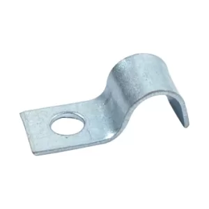 Image of 12MM (1-Pipe) Half Saddle Clamp Light Duty BZP