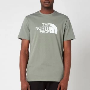 Image of The North Face Mens Easy Eu Short Sleeve T-Shirt - Agave Green - L