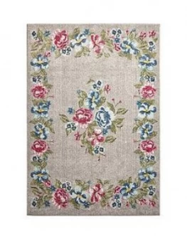 Image of New Vintage Floral Rug