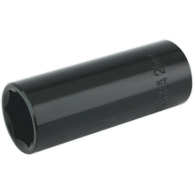 Image of Loops 21mm Forged Deep Impact Socket - 1/2 Inch Sq Drive Chrome Vanadium Wrench Socket Multi