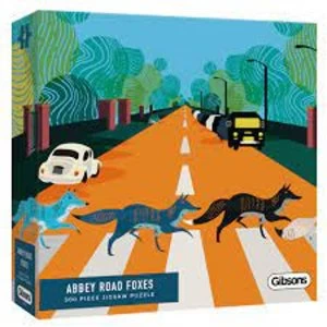 Image of Abbey Road Foxes White Logo Collection Jigsaw Puzzle - 500 Pieces