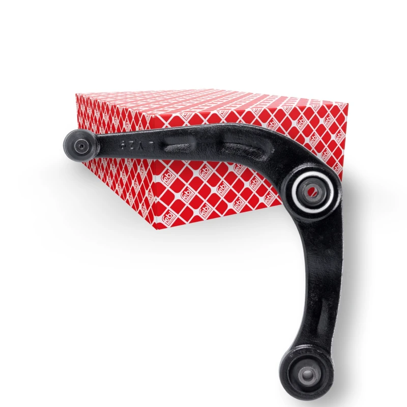 Image of FEBI BILSTEIN 29422 Suspension arm Control Arm, Cast Steel, Lower, with ball joint, with rubber mounts Cast Steel Track Control Arm (273)
