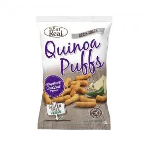 image of Eat Real Quinoa Jalapeno & Cheddar Puff 113g