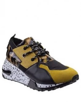 image of Steve Madden Cliff Trainers - Yellow