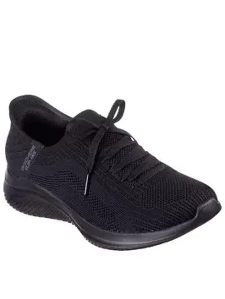 Image of Skechers Slip-ins Ultra Flex 3.0 - Brilliant Slip On Runners 3 (36) Black 27299340230