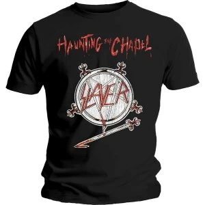 Image of Slayer - Haunting the Chapel Unisex Large T-Shirt - Black
