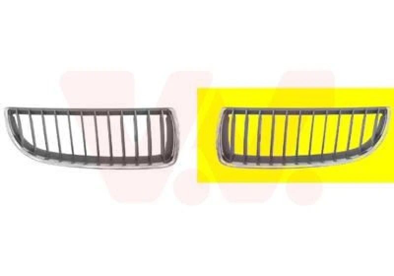 Image of VAN WEZEL Radiator Grille VAN WEZEL 0657515