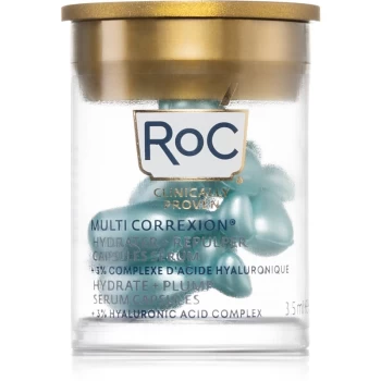 image of RoC Multi Correxion Hydrate & Plump Moisturizing Serum In Capsules 10 pc