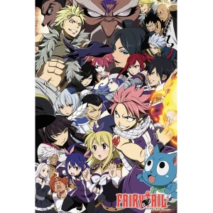 image of Fairy Tail Season 6 Key Art Maxi Poster