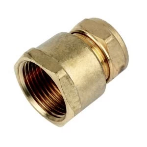 Image of Plumbsure Compression Coupler Dia22mm