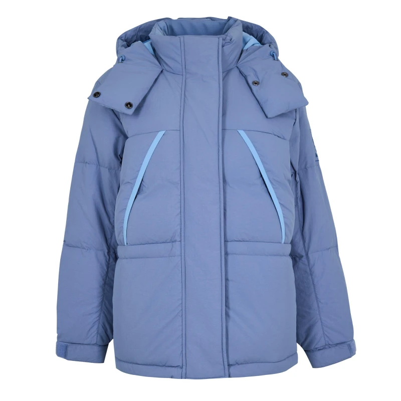 Image of Timberland Womens Down Puffer Long Puffer Jacket Infinity female 8 (XS)