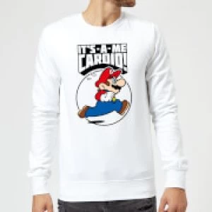 Image of Nintendo Super Mario Cardio Sweatshirt - White - L