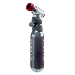 Image of Jetvalve Head & CO2 Cylinder