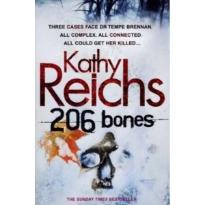 Image of 206 Bones: (Temperance Brennan 12) by Kathy Reichs (Paperback, 2010)