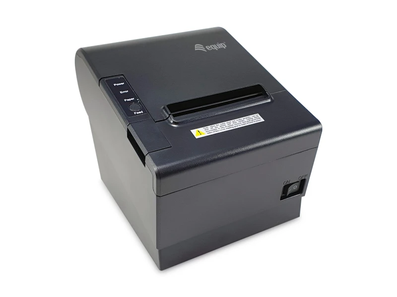 Image of Equip 80mm Thermal POS Receipt Printer with Auto Cutter. USB/Bluetooth