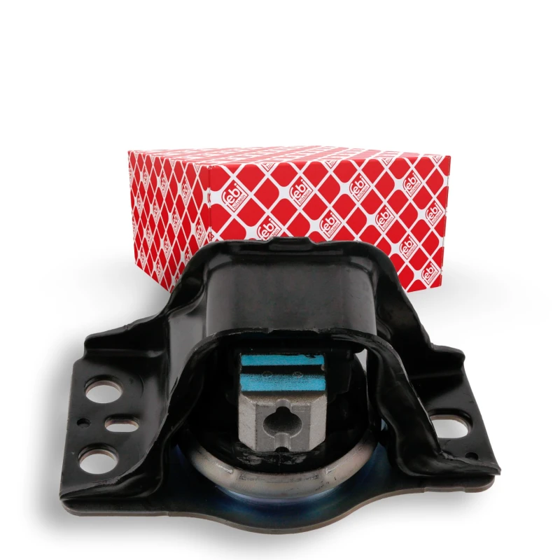 Image of FEBI BILSTEIN 32998 Engine mount Right Front, Rubber-Metal Mount Elastomer Engine Mounting (247)