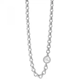 Ladies Guess Un4Gettable Silver Necklace