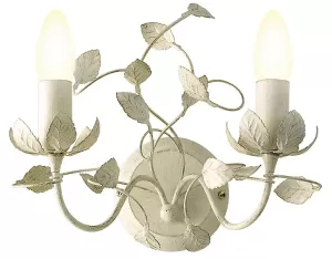 Image of Eva Leaf Cream Double wall light