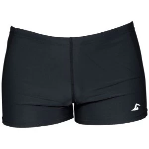 Image of SwimTech Aqua Black Swim Shorts Adult - 32"