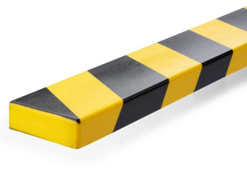 Image of Durable Surface Protection Profile S20 Yellow/Black (Pack of 5) 1108130