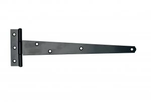 image of Wickes Tee Hinge - Black Japanned 250mm