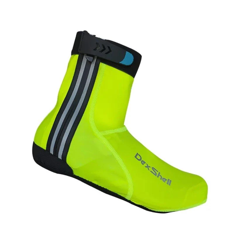 Image of DexShell Lightweight Overshoes Hi-Vis Yellow unisex S