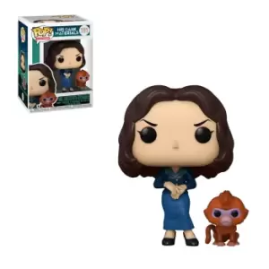 image of His Dark Materials Coulter with Daemon Pop! Vinyl Figure