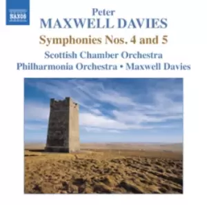 Image of Peter Maxwell Davies - Peter Maxwell Davies: Symphonies Nos. 4 and 5 CD Album - Used
