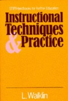 Image of Instructional Techniques and Practice by L Walklin Paperback